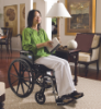 Picture of Invacare 9000 XT Wheelchair w/desk arm 18” W X 16” D