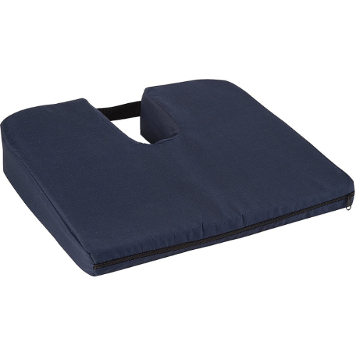 Picture of Sloping Coccyx Cushion, Navy